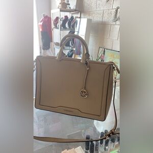 Michael Kors Tan Satchel Bag